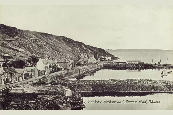 Scrabster Harbour and Dunnet Head, Thurso
