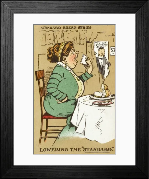 Framed Print : Standard Bread Campaign Framed Print : Standard Bread Campaign