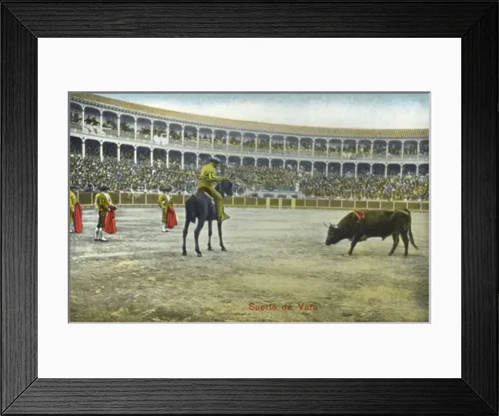 Framed Print : Spanish Bullfighting Series (3 / 12) Framed Print : Spanish Bullfighting Series (3 / 12)