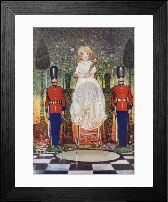Framed Print : The Queen of Make-Believe by Richard B. Ogle Framed Print : The Queen of Make-Believe by Richard B. Ogle