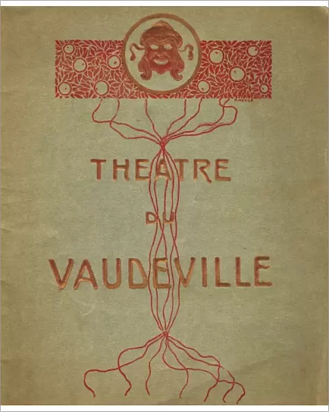 Programme cover for Theatre du Vaudeville