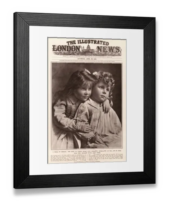 Framed Print : Royal Wedding 1923 - ILN cover Framed Print : Royal Wedding 1923 - ILN cover