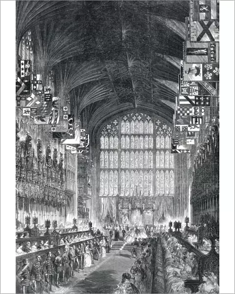 Royal wedding ceremony 1863