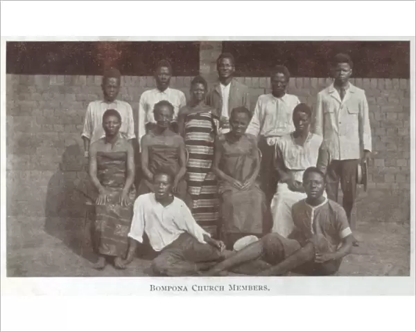 Bompona Church Members - Mozambique, Africa