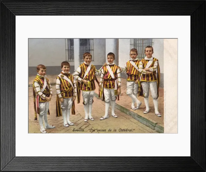 Framed Print : Seville, Spain - The Six of the Cathedral Framed Print : Seville, Spain - The Six of the Cathedral