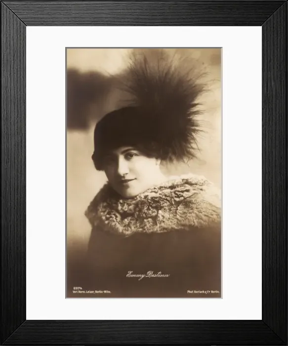 Framed Print : Emmy Destinn - Opera Star Framed Print : Emmy Destinn - Opera Star