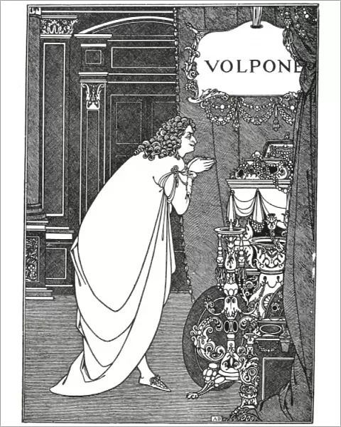 Volpone by Aubrey Beardsley