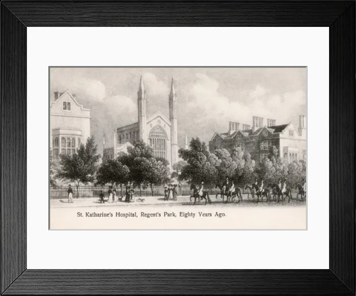Framed Print : St. Katharines Hospital, Regents Park Framed Print : St. Katharines Hospital, Regents Park