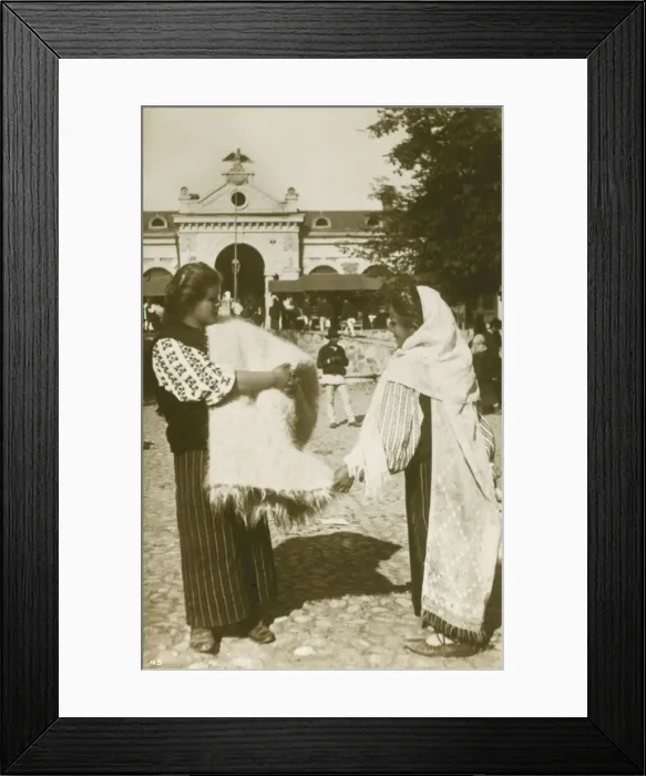 Framed Print : Romanian Women - Sinaia Framed Print : Romanian Women - Sinaia