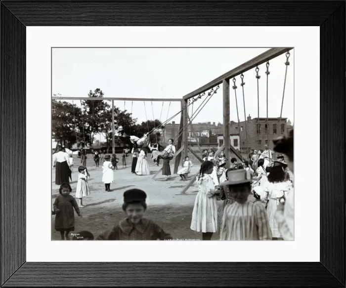 Framed Print : Hudson-Bank Gymnasium, New York