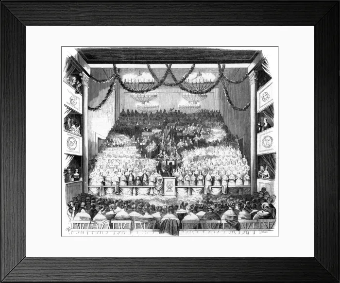 Framed Print : A concert at Aachen, Germany Framed Print : A concert at Aachen, Germany