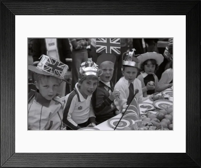 Framed Print : Celebrating the Silver Jubilee of Queen Elizabeth II Framed Print : Celebrating the Silver Jubilee of Queen Elizabeth II