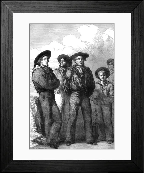 Framed Print : Man-of-Wars Men Framed Print : Man-of-Wars Men