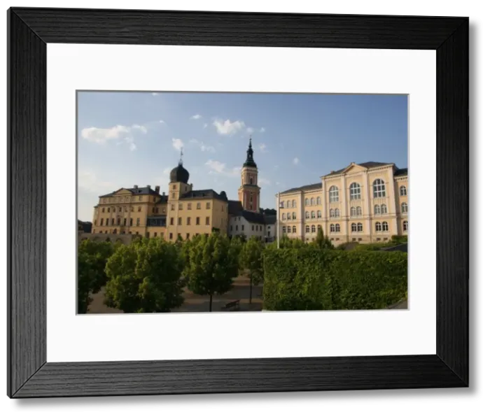 Framed Print : Lower Castle, Greiz, Thuringia, Germany Framed Print : Lower Castle, Greiz, Thuringia, Germany