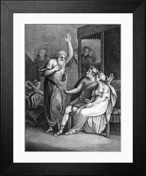 Framed Print : Eadbald converted by Laurence Framed Print : Eadbald converted by Laurence