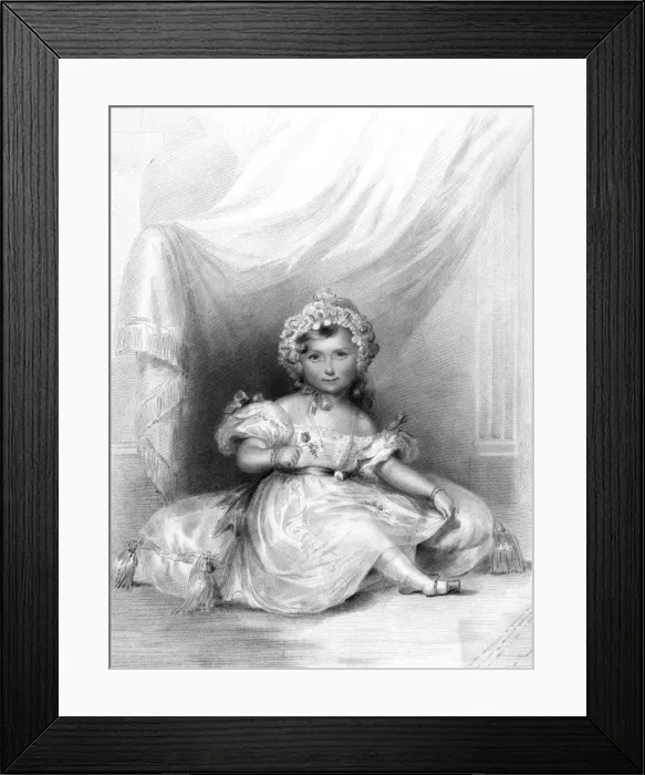 Framed Print : The Princess Royal, eldest daughter of Queen Victoria Framed Print : The Princess Royal, eldest daughter of Queen Victoria