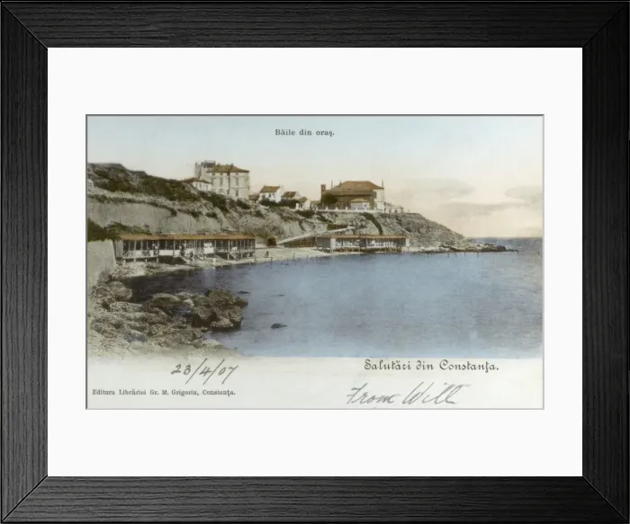 Framed Print : Constanta - Romania - Bathing on the beach Framed Print : Constanta - Romania - Bathing on the beach