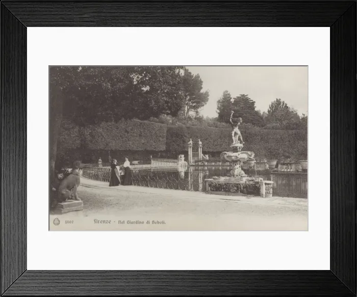 Framed Print : Florence, Italy - The Boboli Gardens Framed Print : Florence, Italy - The Boboli Gardens
