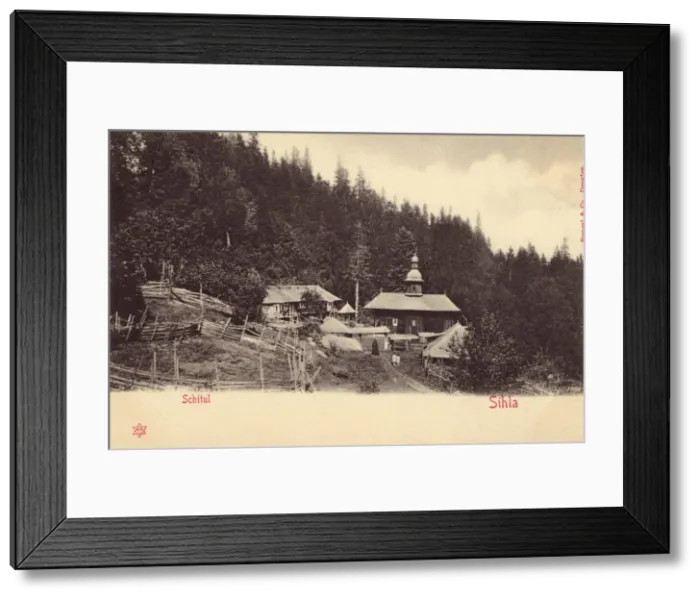 Framed Print : Sihla Monastery, Romania Framed Print : Sihla Monastery, Romania