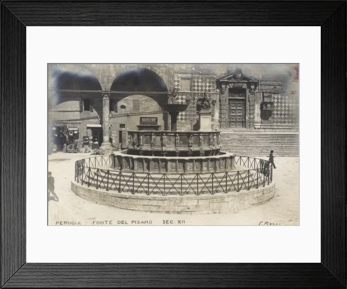 Framed Print : Perugia, Umbria, Italy - Fonte del Pisano Framed Print : Perugia, Umbria, Italy - Fonte del Pisano