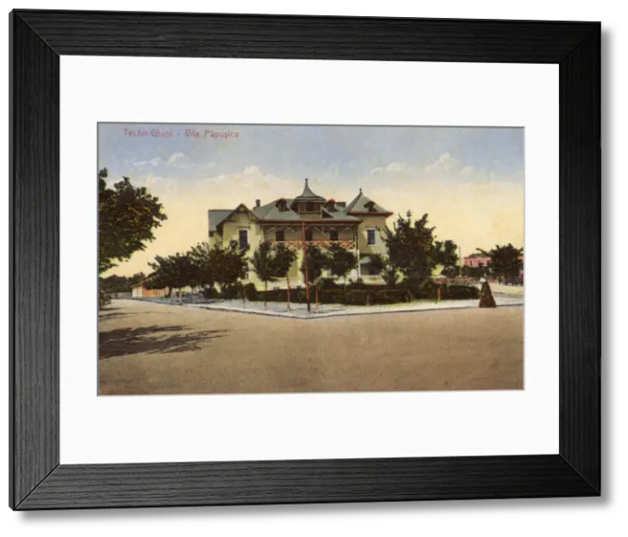 Framed Print : Techir-Ghiol, Romania - Papusica Villa Framed Print : Techir-Ghiol, Romania - Papusica Villa