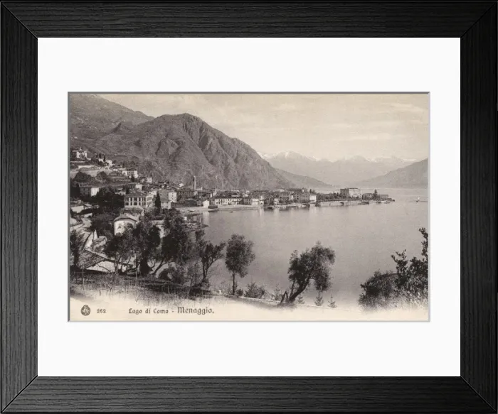 Framed Print : Menaggio - Lake Como, Italy Framed Print : Menaggio - Lake Como, Italy