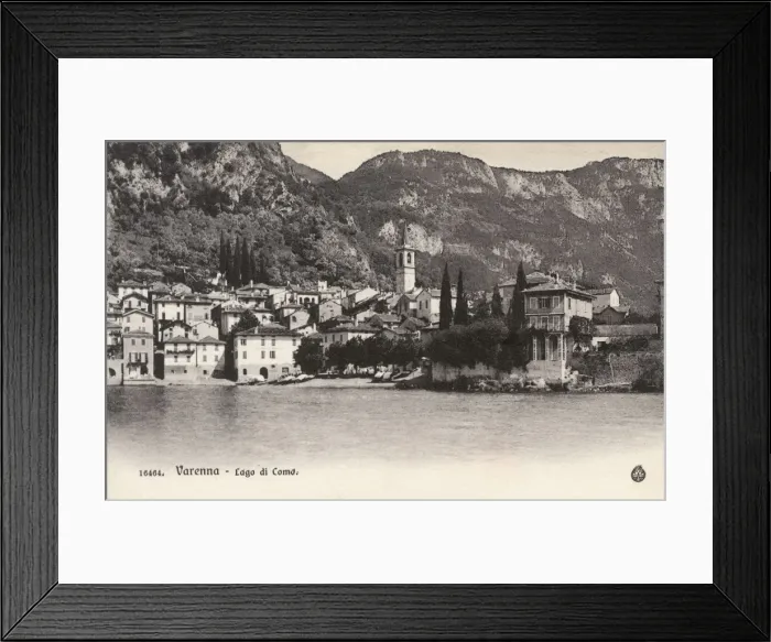 Framed Print : Varenna on Lake Como, Italy Framed Print : Varenna on Lake Como, Italy