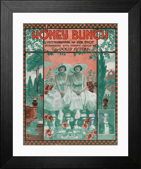 Framed Print : The Dolly Sisters in His Bridal Night Framed Print : The Dolly Sisters in His Bridal Night