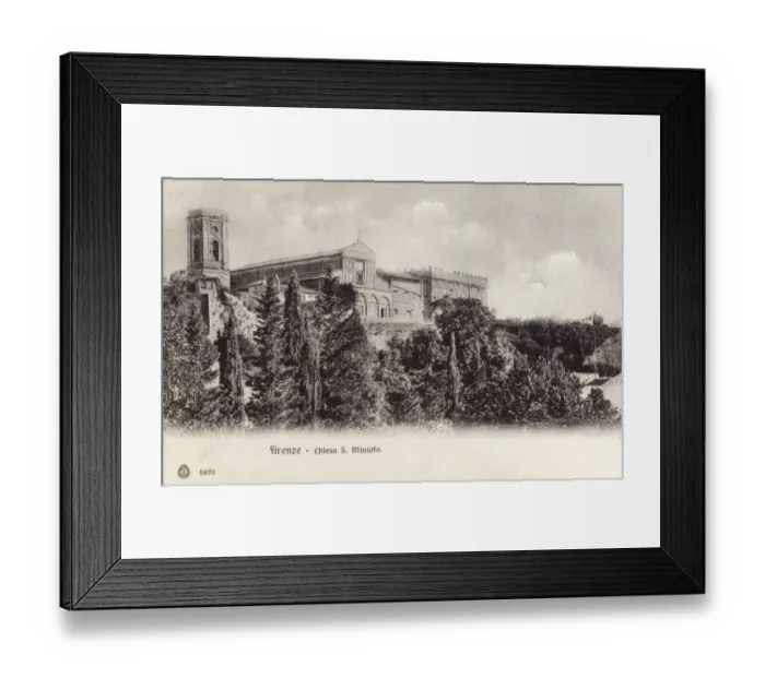 Framed Print : Church of San Miniato Framed Print : Church of San Miniato