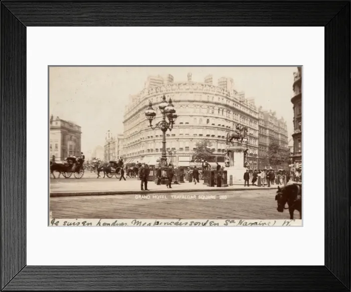 Framed Print : Grand Hotel, London Framed Print : Grand Hotel, London