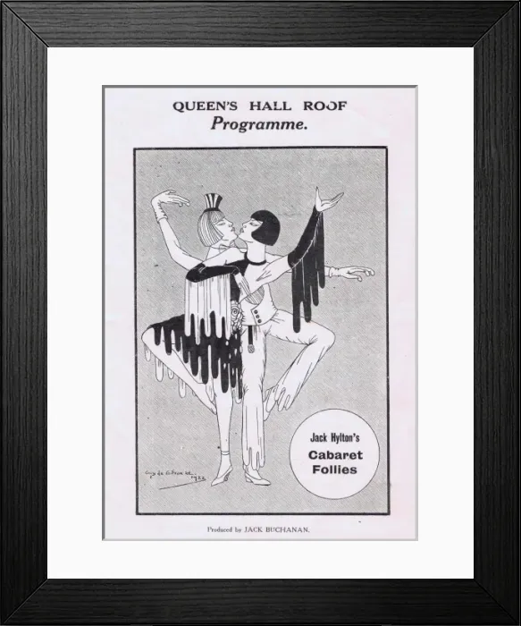 Framed Print : Programme cover for Cabaret Follies Framed Print : Programme cover for Cabaret Follies