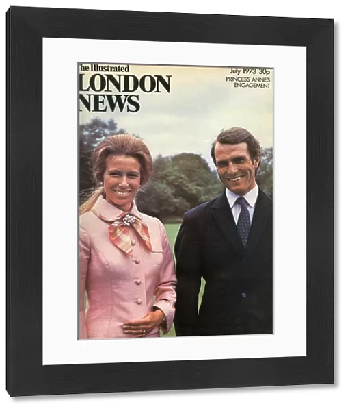 Royal Engagement 1973 - ILN front cover