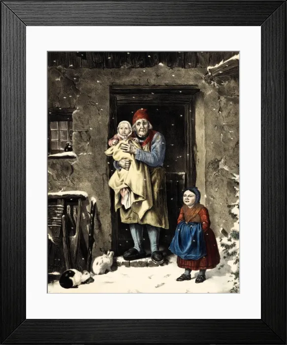 Framed Print : The First Snow Framed Print : The First Snow