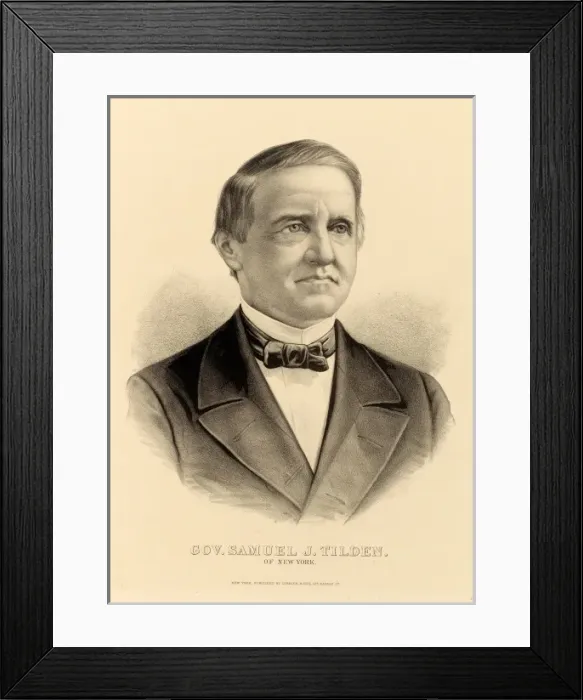 Framed Print : Governor Samuel J. Tilden Framed Print : Governor Samuel J. Tilden