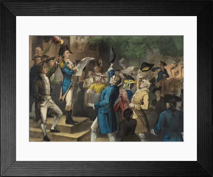 Framed Print : Lord Charles Cornwallis is Taken Framed Print : Lord Charles Cornwallis is Taken