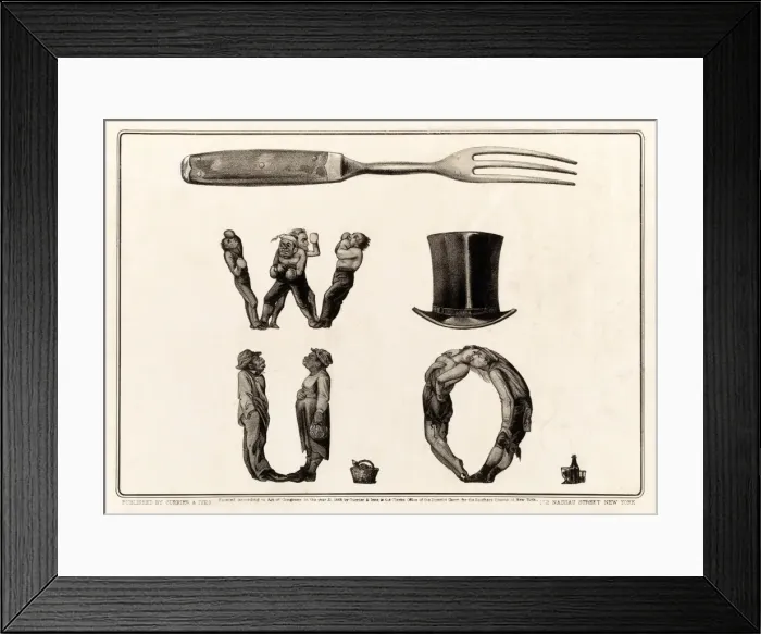 Framed Print : Fork Over What You Owe Framed Print : Fork Over What You Owe