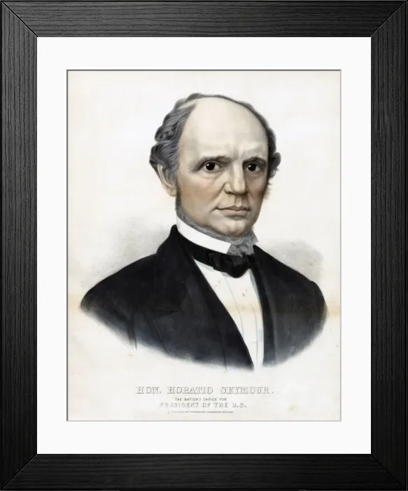 Framed Print : Honourable Horatio Seymour Framed Print : Honourable Horatio Seymour