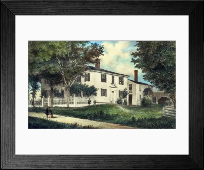 Framed Print : The Birth Place of General Frank Pierce Framed Print : The Birth Place of General Frank Pierce