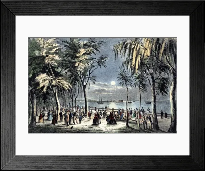 Framed Print : The Battery, New York Framed Print : The Battery, New York