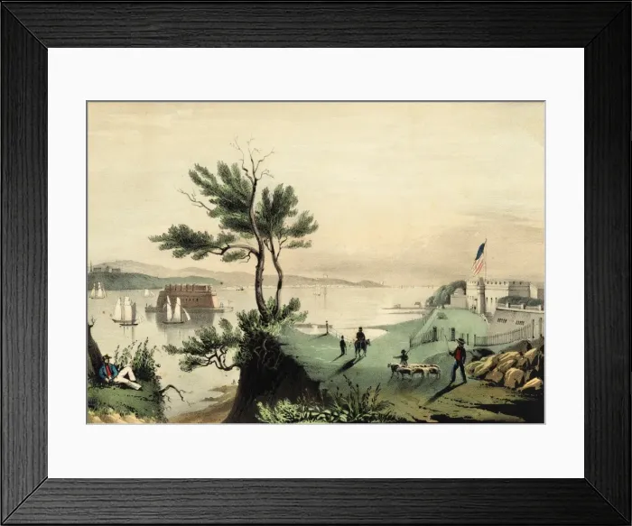 Framed Print : The Narrows, Brooklyn, New York Framed Print : The Narrows, Brooklyn, New York