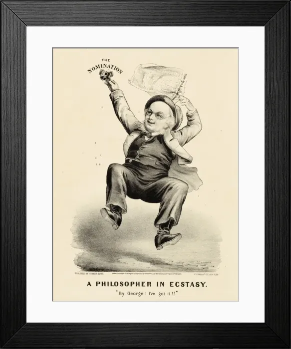 Framed Print : A Philosopher in Ecstasy Framed Print : A Philosopher in Ecstasy