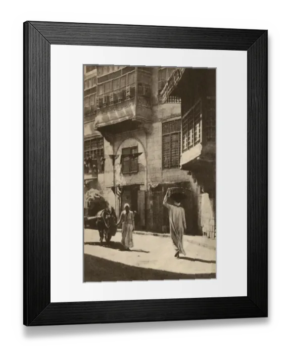 Framed Print : Street Scene in Cairo, Egypt Framed Print : Street Scene in Cairo, Egypt