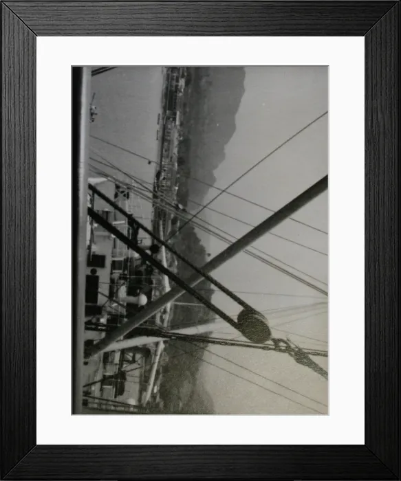 Framed Print : On board SS Lady Rodney, Dominica, West Indies Framed Print : On board SS Lady Rodney, Dominica, West Indies