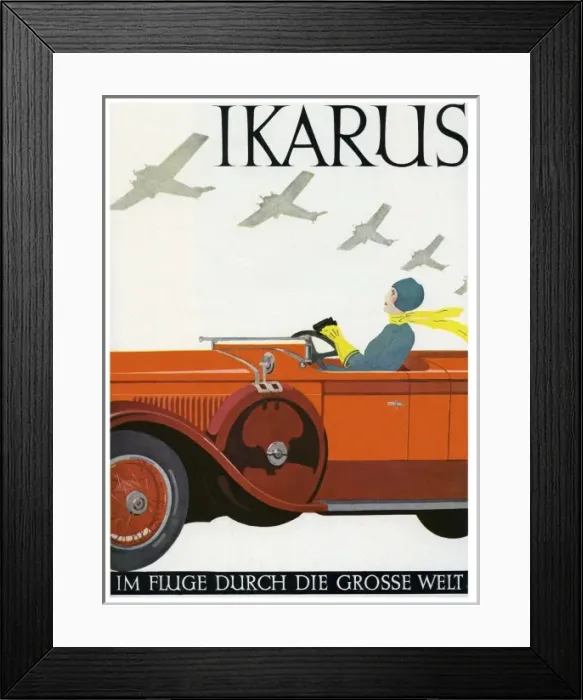 Framed Print : Poster for Ikarus Framed Print : Poster for Ikarus