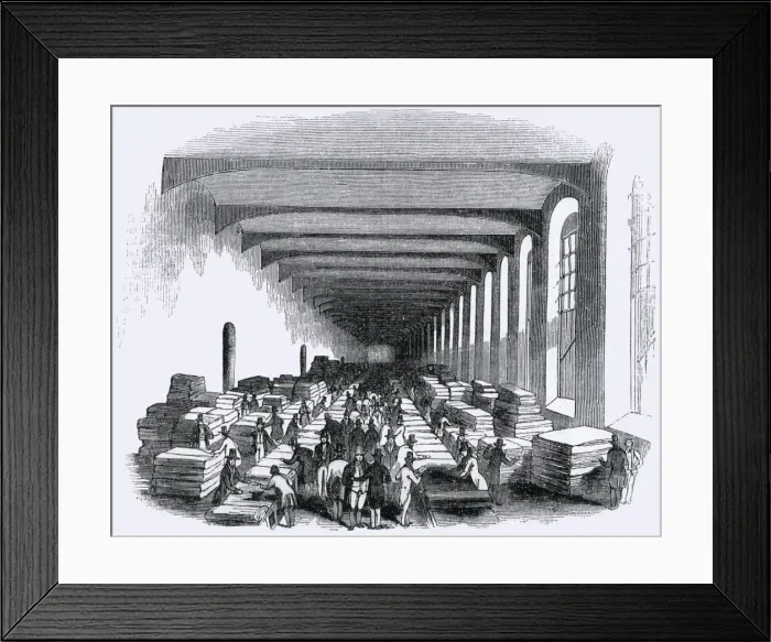 Framed Print : Coloured Cloth Hall, Leeds, Yorkshire Framed Print : Coloured Cloth Hall, Leeds, Yorkshire