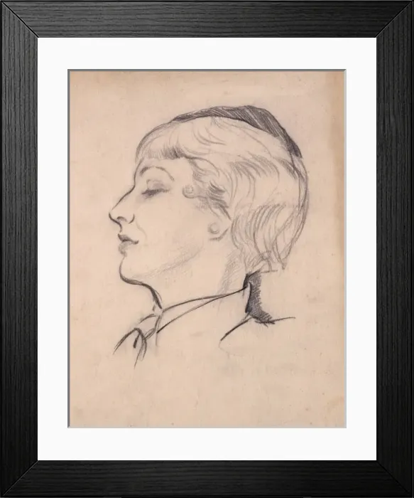 Framed Print : Portrait of a woman, 1930s Framed Print : Portrait of a woman, 1930s