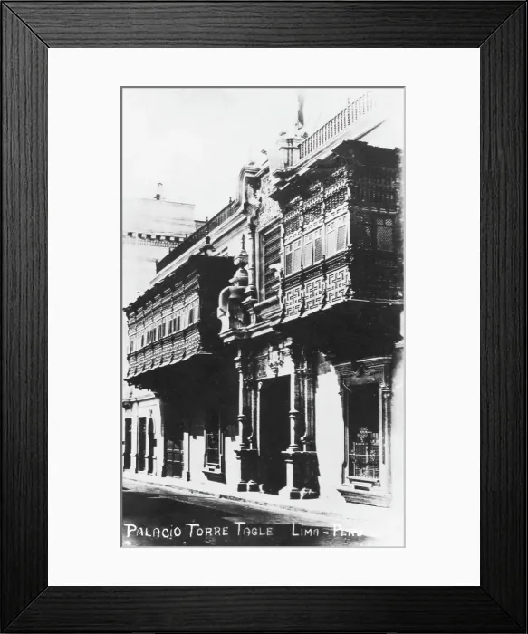 Framed Print : Lima - Peru - Palacio Torre Tagle Framed Print : Lima - Peru - Palacio Torre Tagle