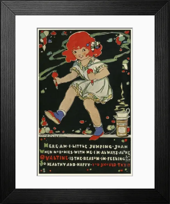 Framed Print : Here am I little jumping Joan Framed Print : Here am I little jumping Joan