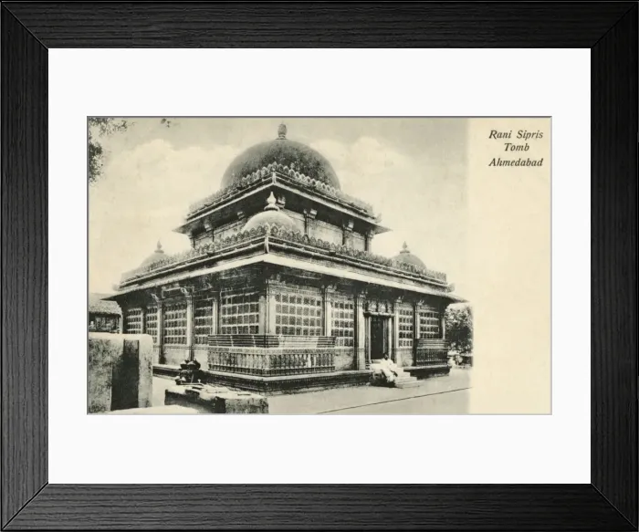 Framed Print : Rani Sipris Mosque - Ahmedabad Framed Print : Rani Sipris Mosque - Ahmedabad