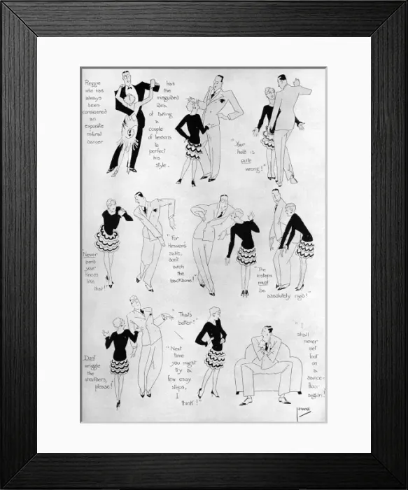 Framed Print : Learning to dance Framed Print : Learning to dance